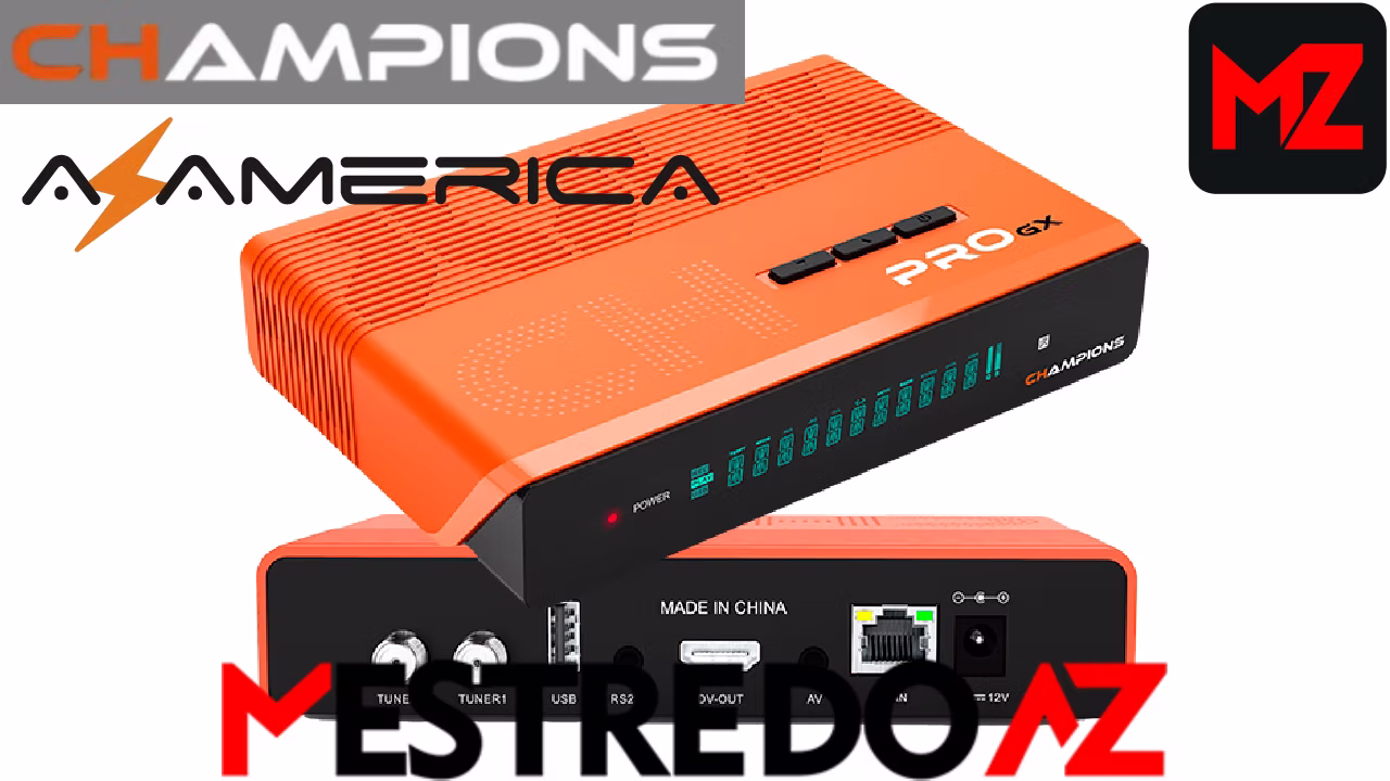 Azamerica Champions Pro GX Atualização V1.54 – 06/08/2025